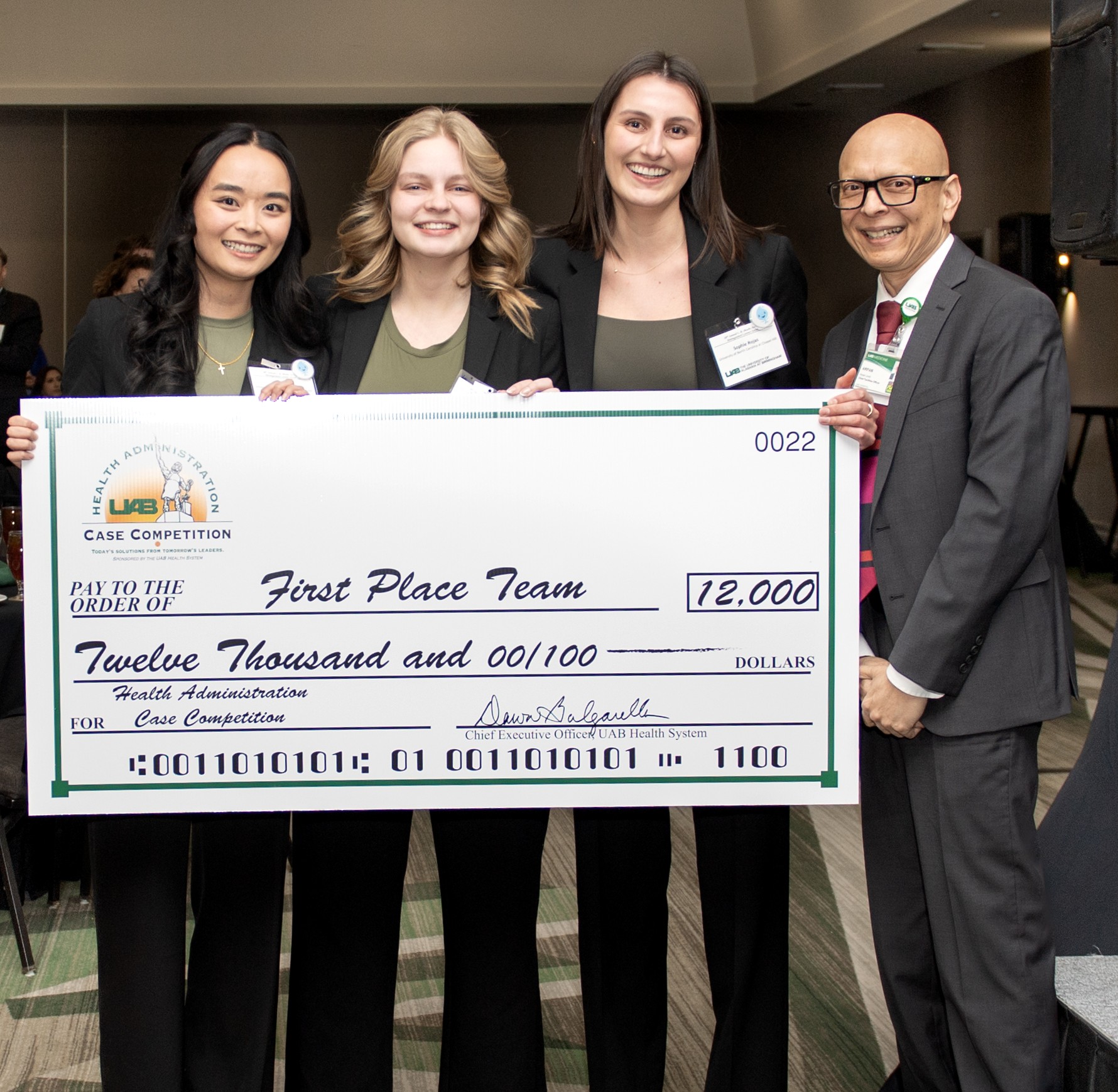2025 1st Place UNC with Arpan Limdi website