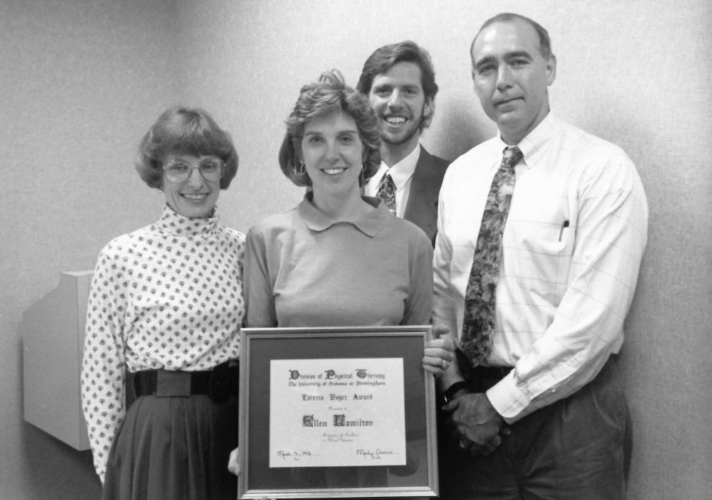 1992: Betty Denton, Ellen Hamilton, David Morris, Garvice Nicholson