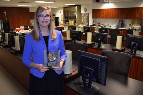 Krystle Glasgow Distinguished Service Award web