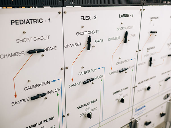 The suite control board.