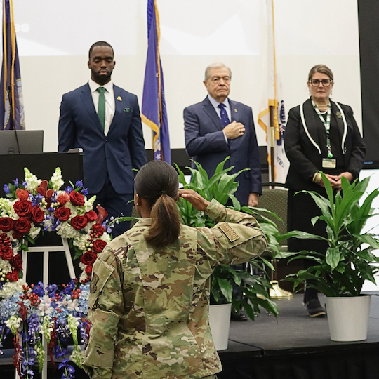 UAB Veterans Wreath Laying Ceremony 2025