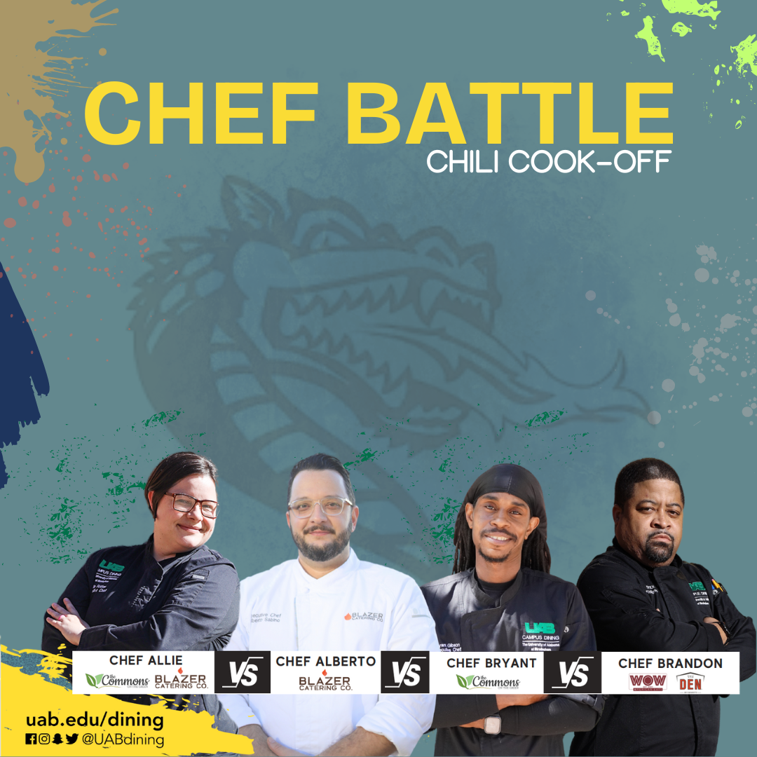 Chef Battle presenting Chef Allie, Alberto, Bryant and Brandon