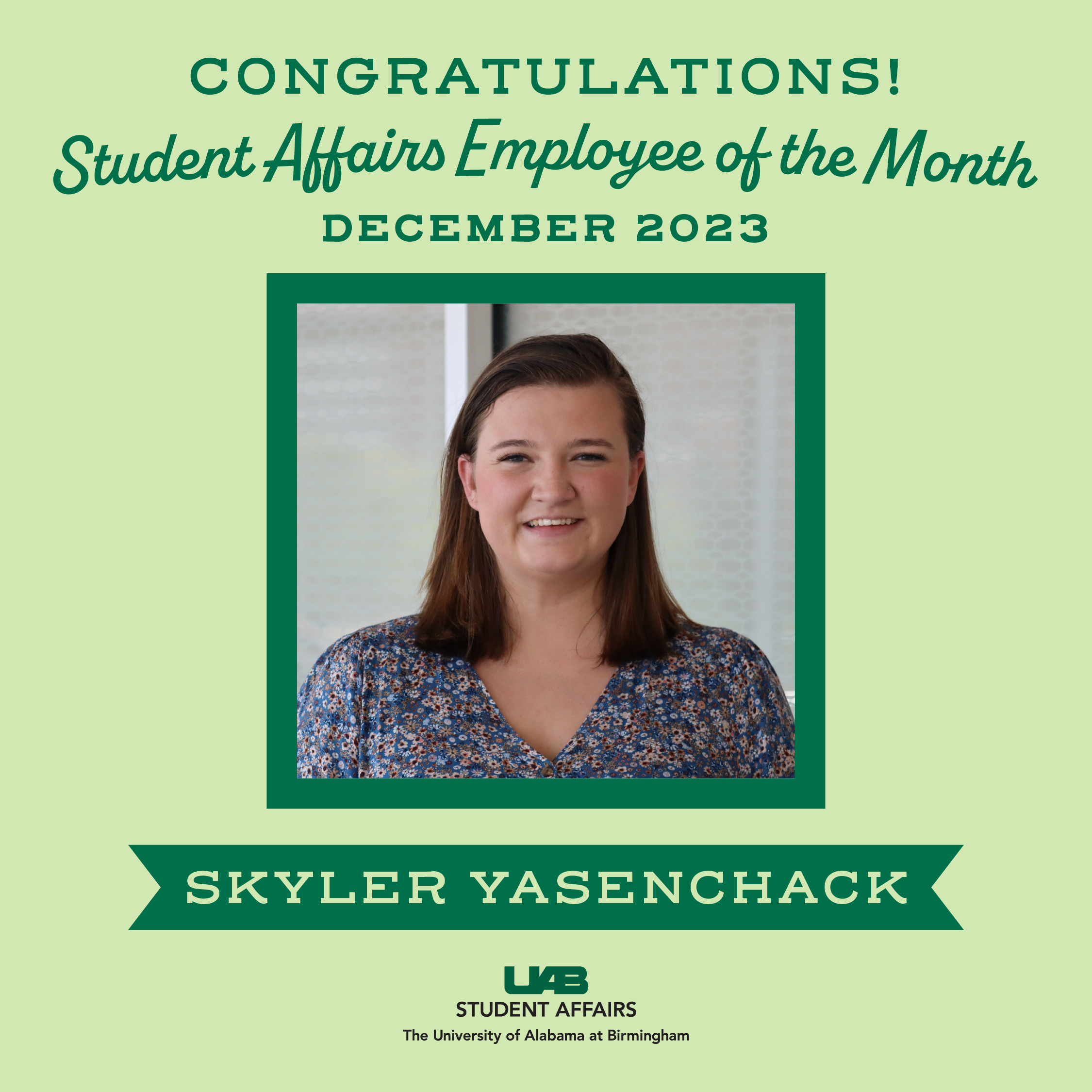 Skyler Yasenchack