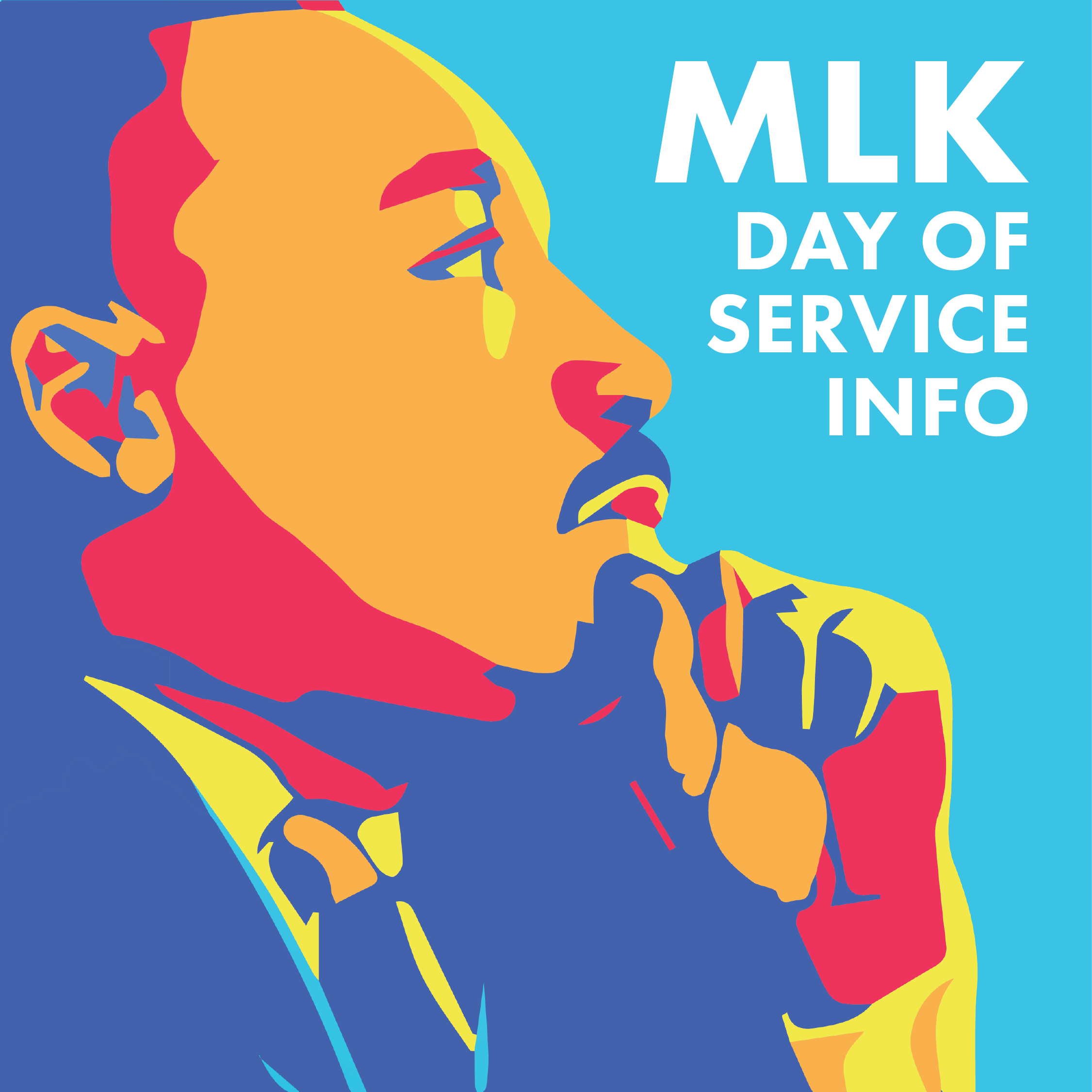 MLK Day of Service graphic