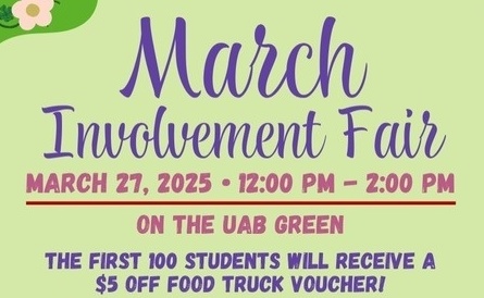 March Involvement Fair