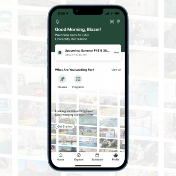 UAB University Recreation Mobile App